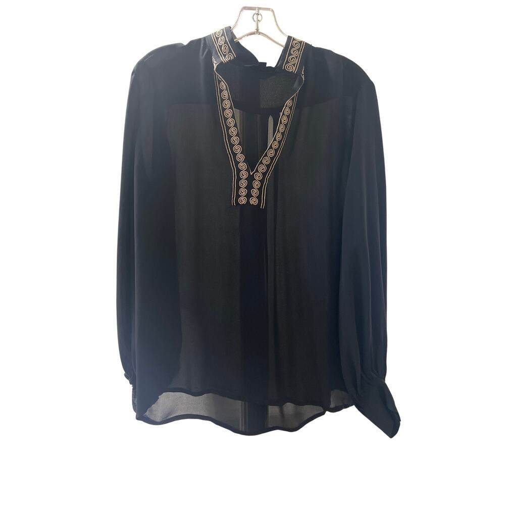 Nili Lotan size XS silk top